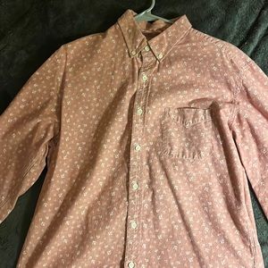 J Crew anchor pattern button down